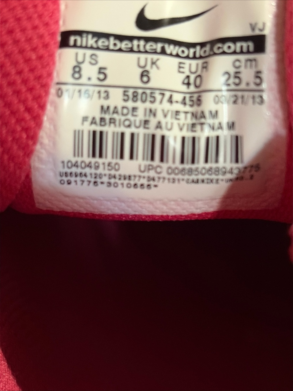 NIKE SHOX TURBO WOMENS SIZE 8.5 ***EUC*** - Picture 9 of 9